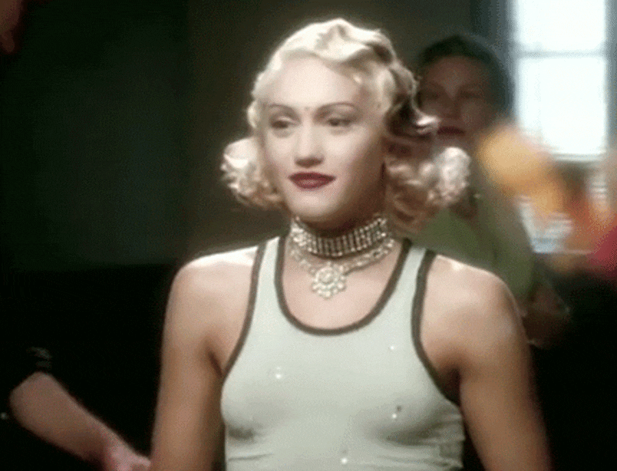 Gwen Stefani Rocks Gorgeous Throwback Look on InStyle Cover, Says She's She Is Very Gorgeous To Me Gif